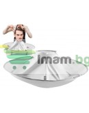 Сгъваема пелерина за подстригване тип чадър